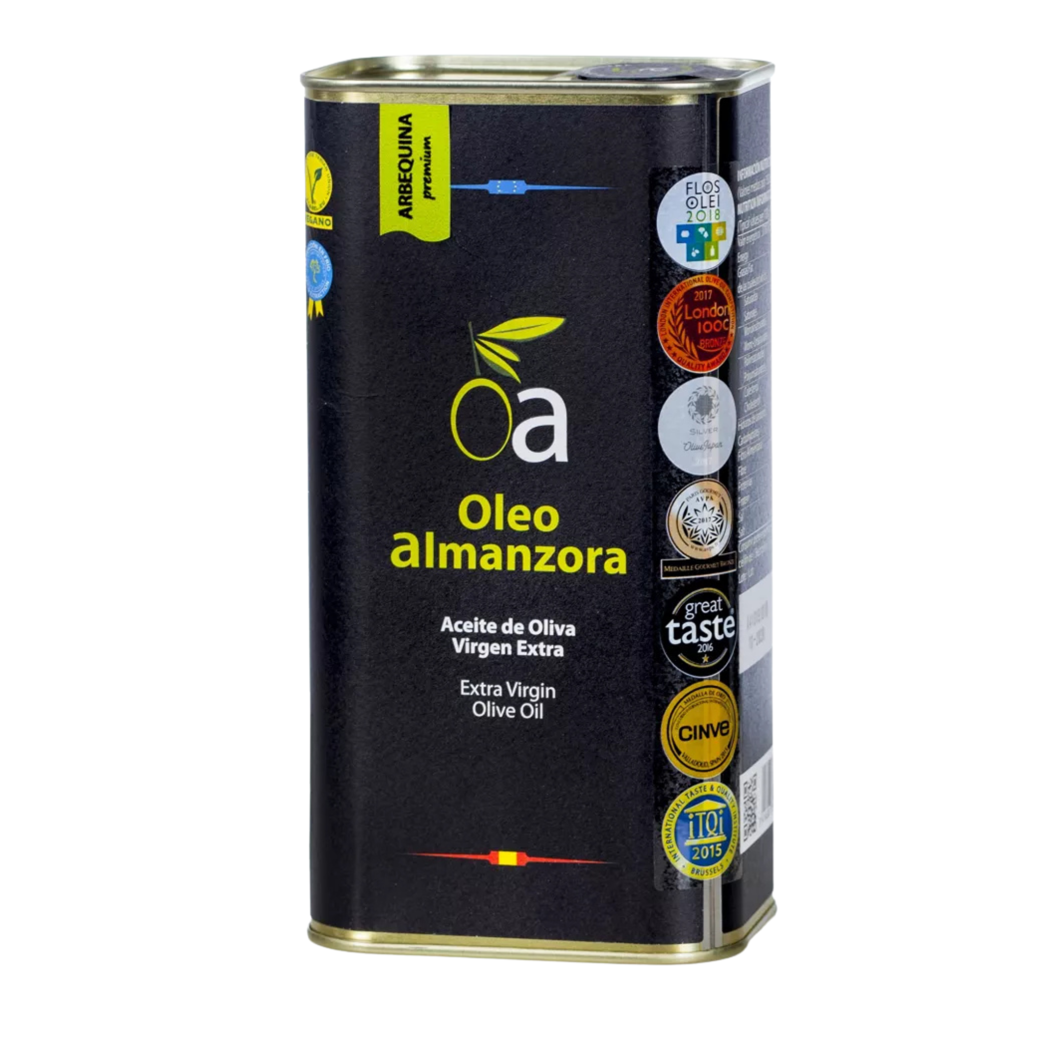 Huile d’olive extra vierge Arbequina