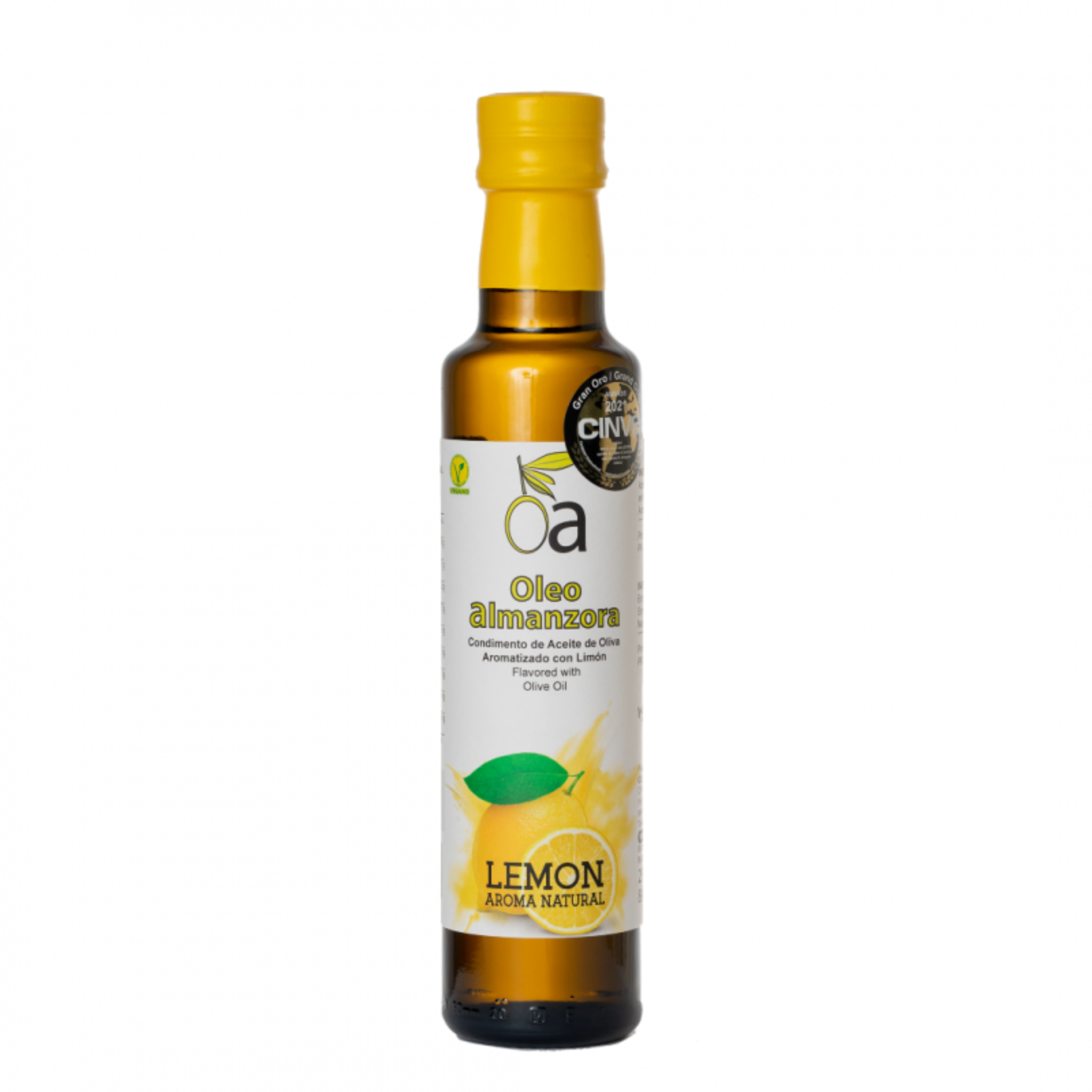 Huile d’olive artisanale au Citron