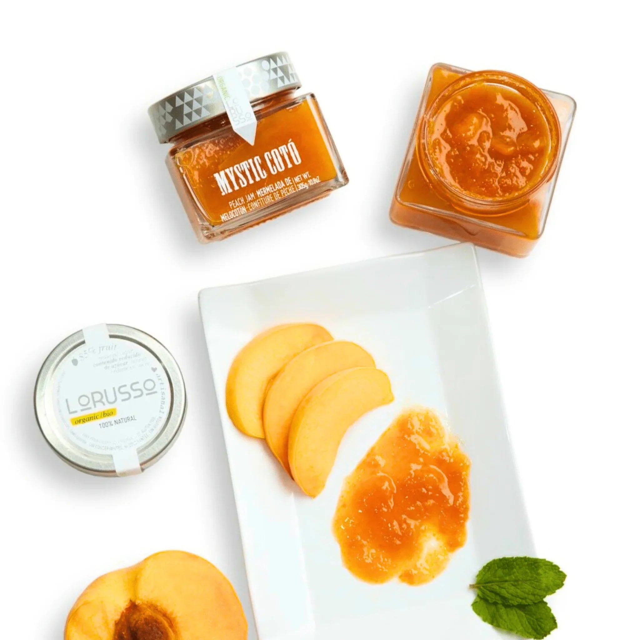 Confiture de Pêche Bio - Nature Conexión