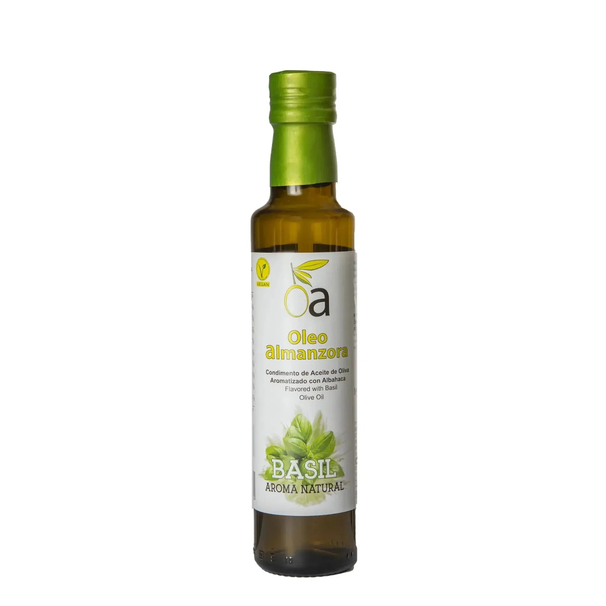 Huile d’olive Extra vierge au Basilic - Nature Conexión