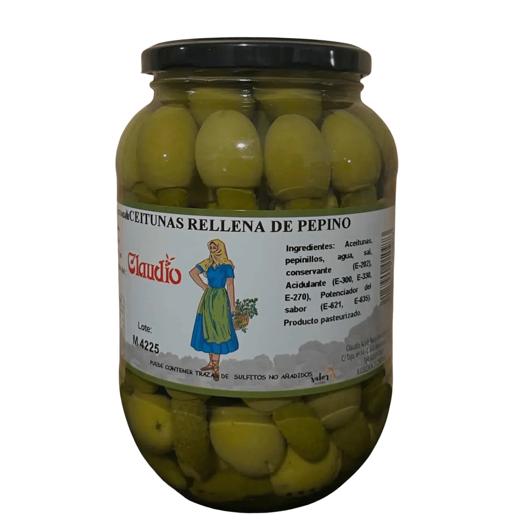 Olives Vertes farcies au cornichon - Nature Conexión